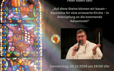 Auf einen Online-Kaffee mit … Pater Albert Seul „Auf diese Steine können wir bauen – Bausteine für eine erneuerte Kirche