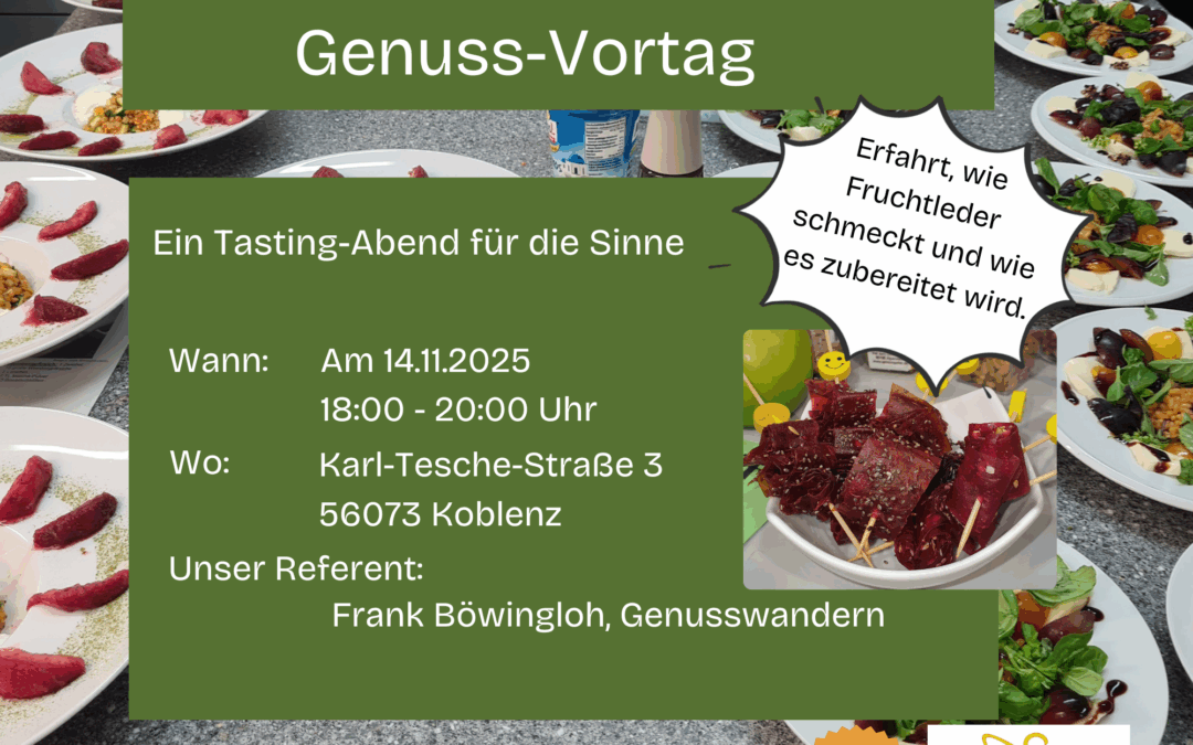 Präsenzveranstaltung: Ein Tasting-Abend für die Sinne