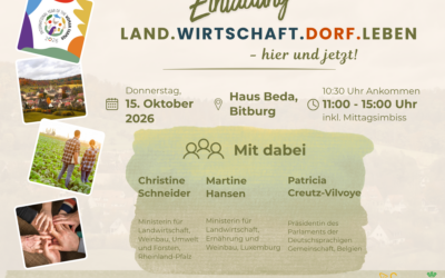 Einladung: Land. Wirtschaft. Dorf. Leben – hier und jetzt!